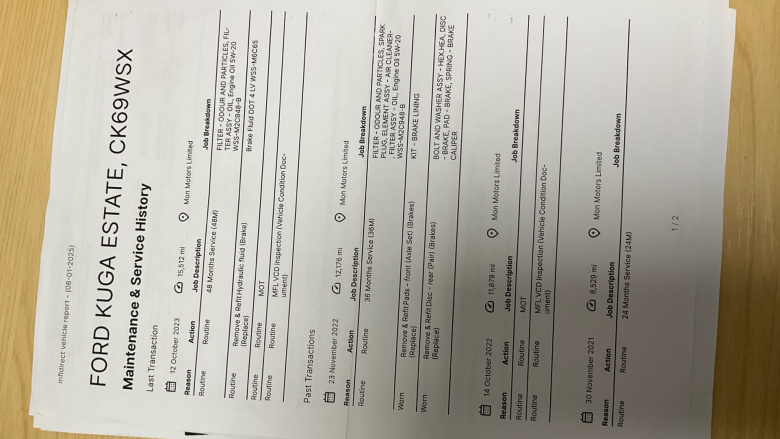 Ford Kuga 1.5 EcoBoost ST-Line 5dr 2WD Petrol Estate